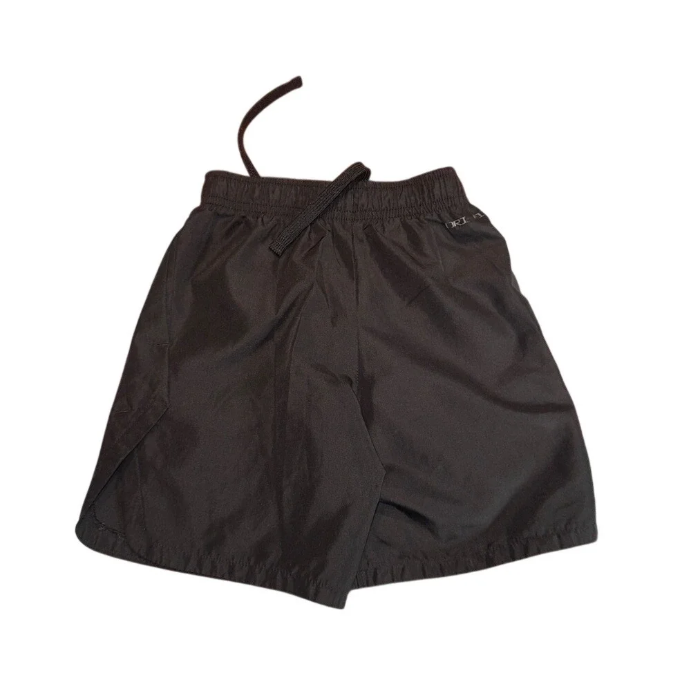 Nike‎ Boys Black Dri-FIT Athletic Shorts Size 5 Kids Training Gym Activewear